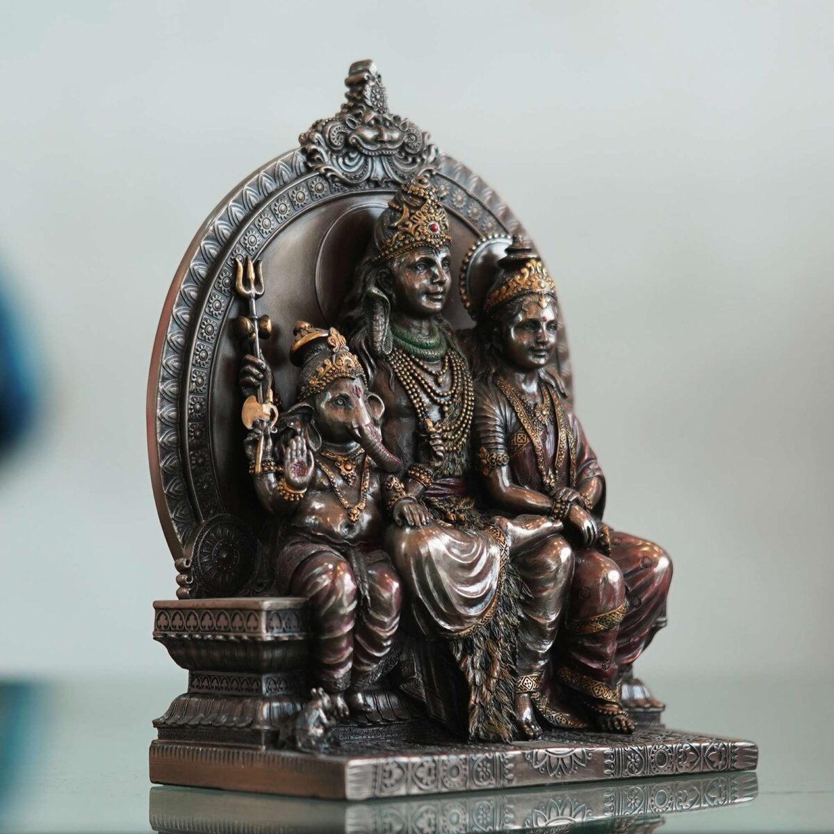 The Shiva Family Idol – A Divine Symbol of Unity and Harmony - Image 3