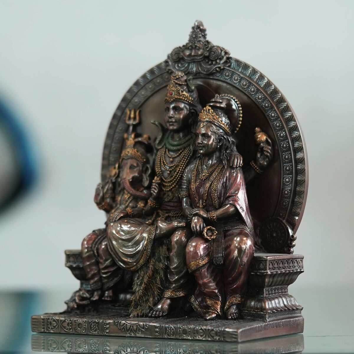 The Shiva Family Idol – A Divine Symbol of Unity and Harmony - Image 2